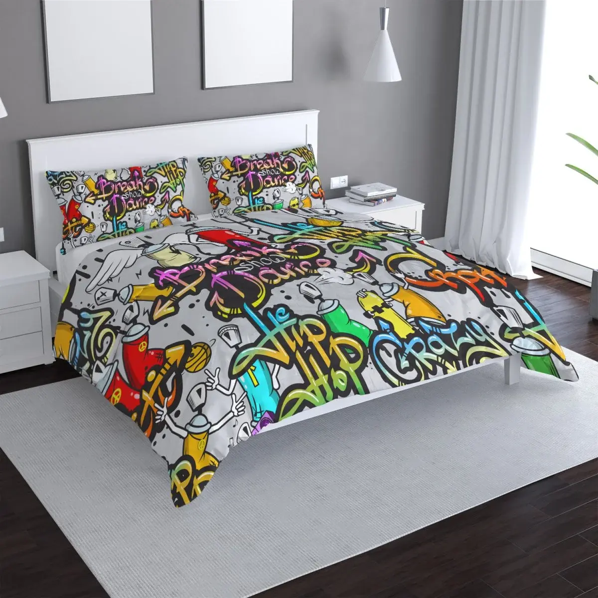 Povlečení Graffiti - 140x200 / 90x70