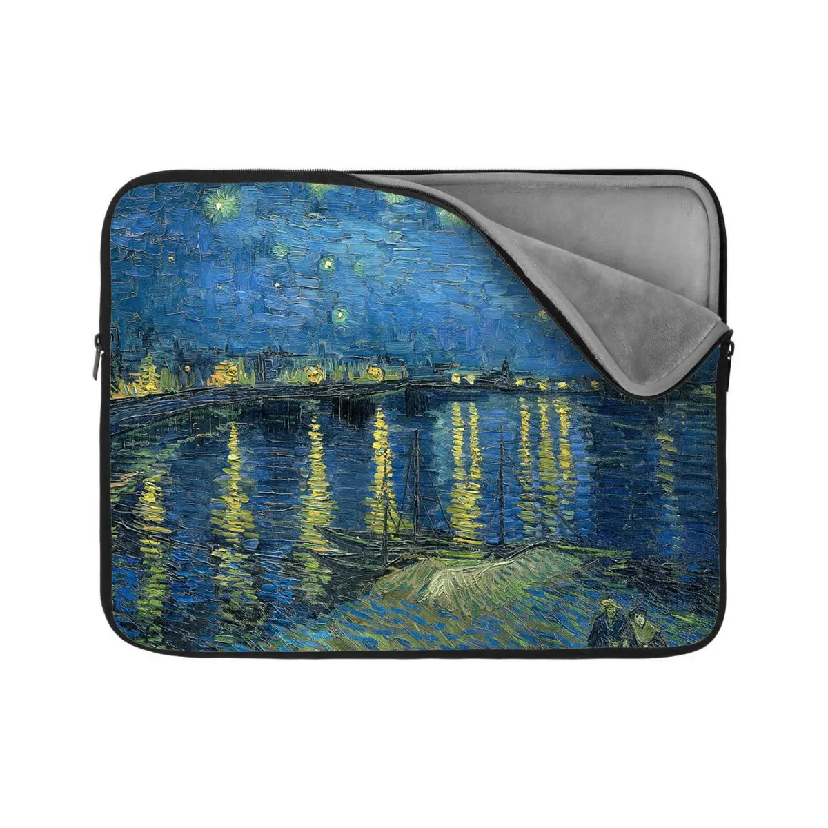 Obal na notebook Hviezdna noc nad Rhônou - Vincent van Gogh - 15,6"