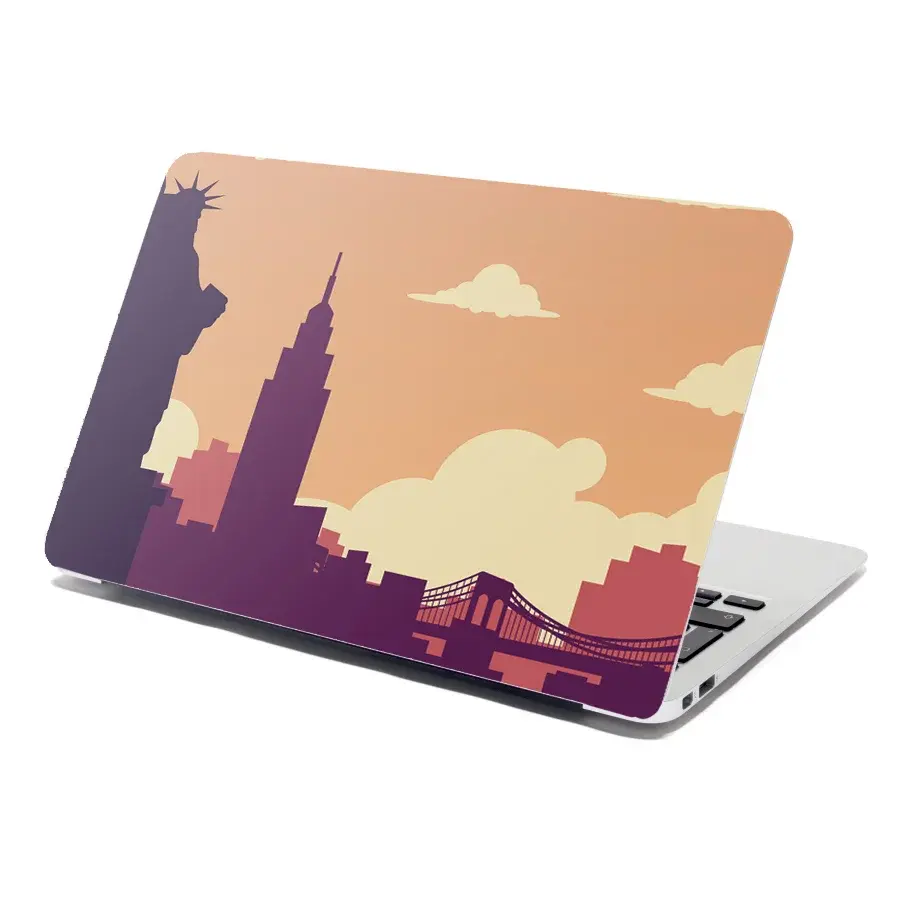 Samolepka na notebook New York Socha svobody Art - 38x26 cm