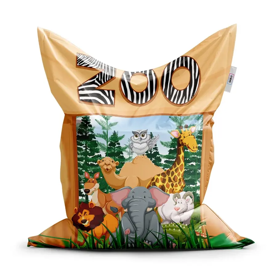 Sedací vak Classic Zoo - 150x100 cm