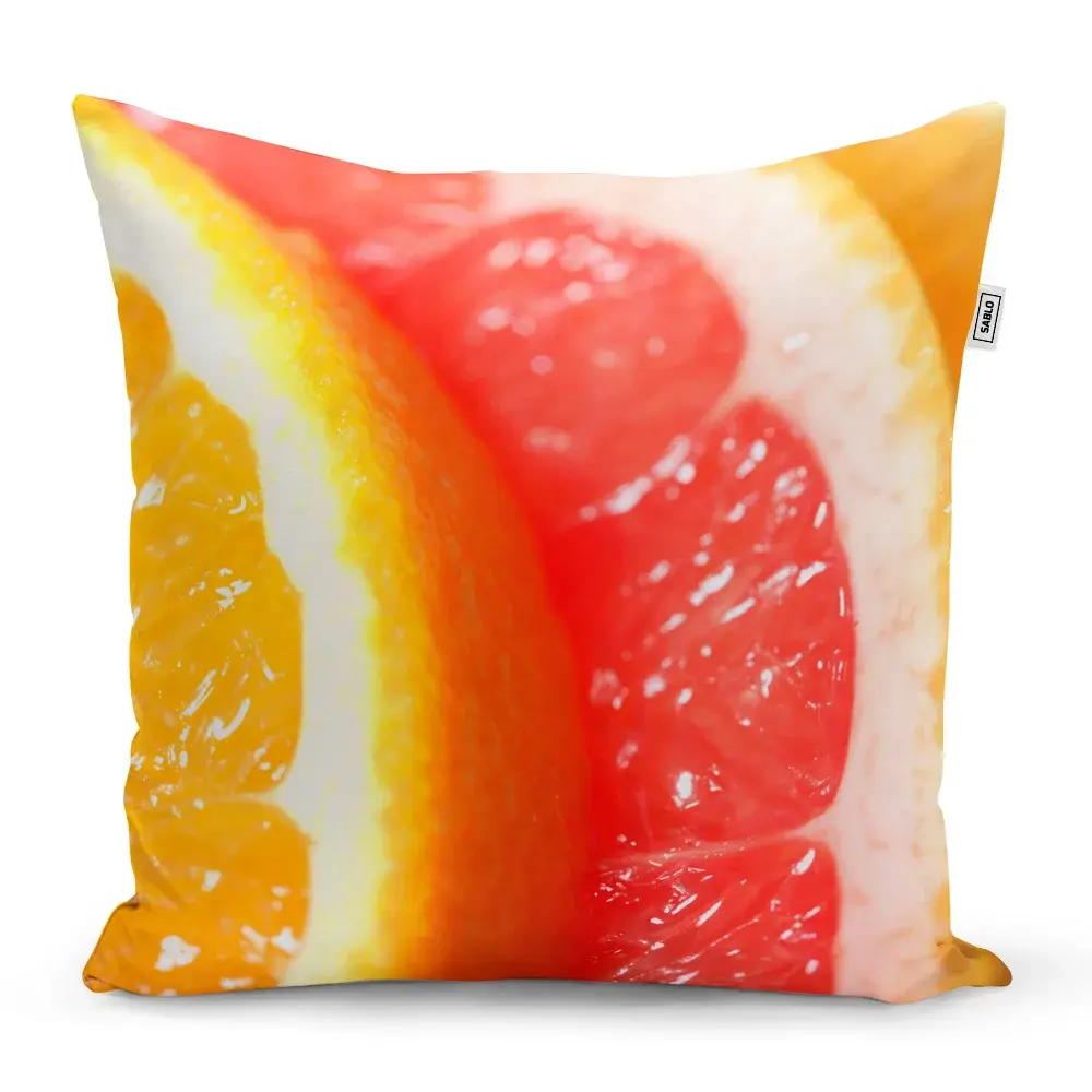 Polštář Citrusy - 60x60 cm