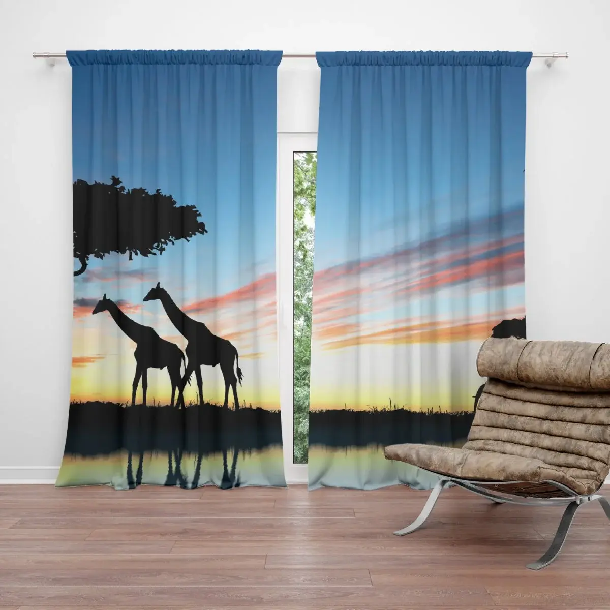 Závěs Sahara: 2ks 140x250cm