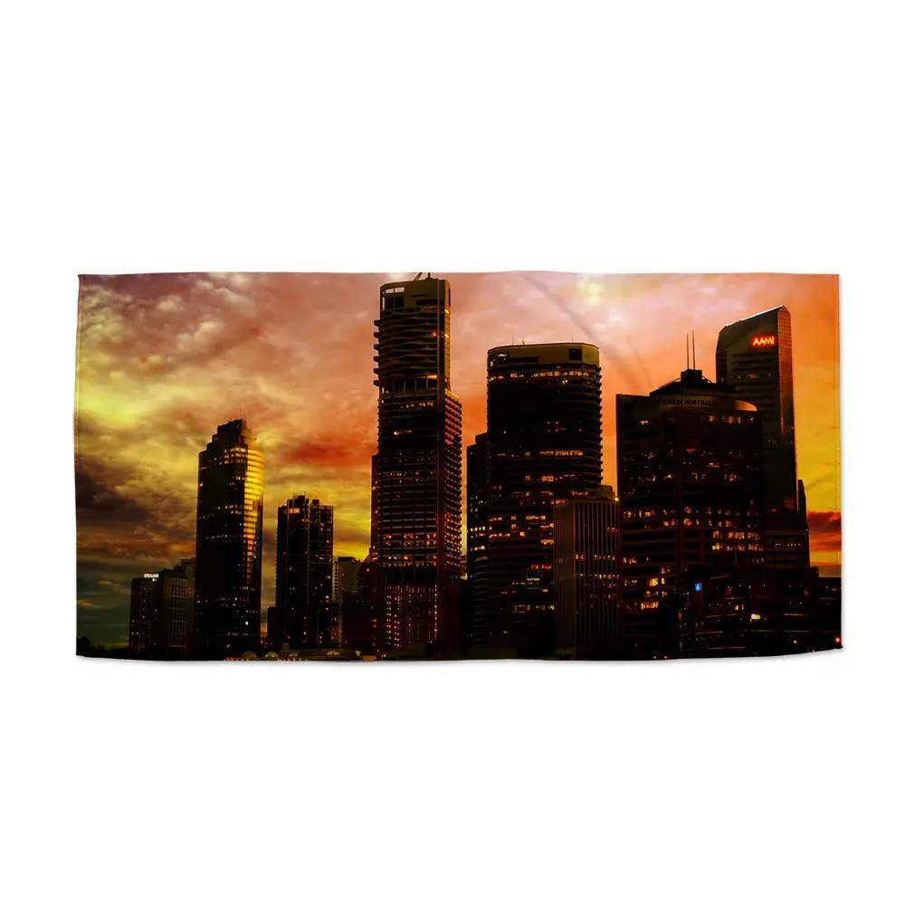 Ručník Mrakodrapy - 70x140 cm