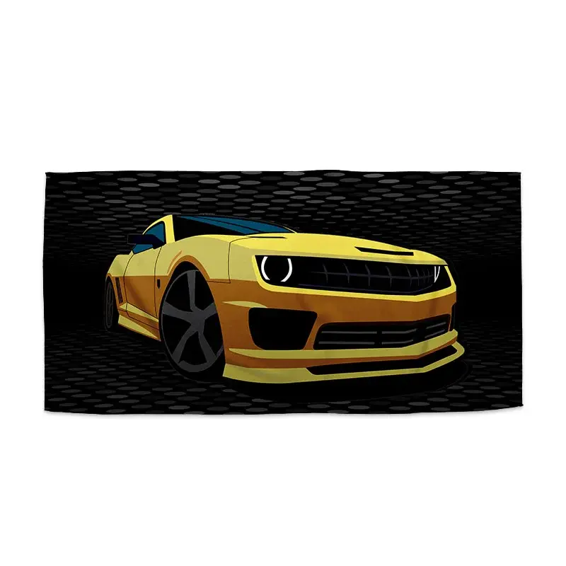 Ručník Chevrolet Camaro Puntíky - 50x100 cm