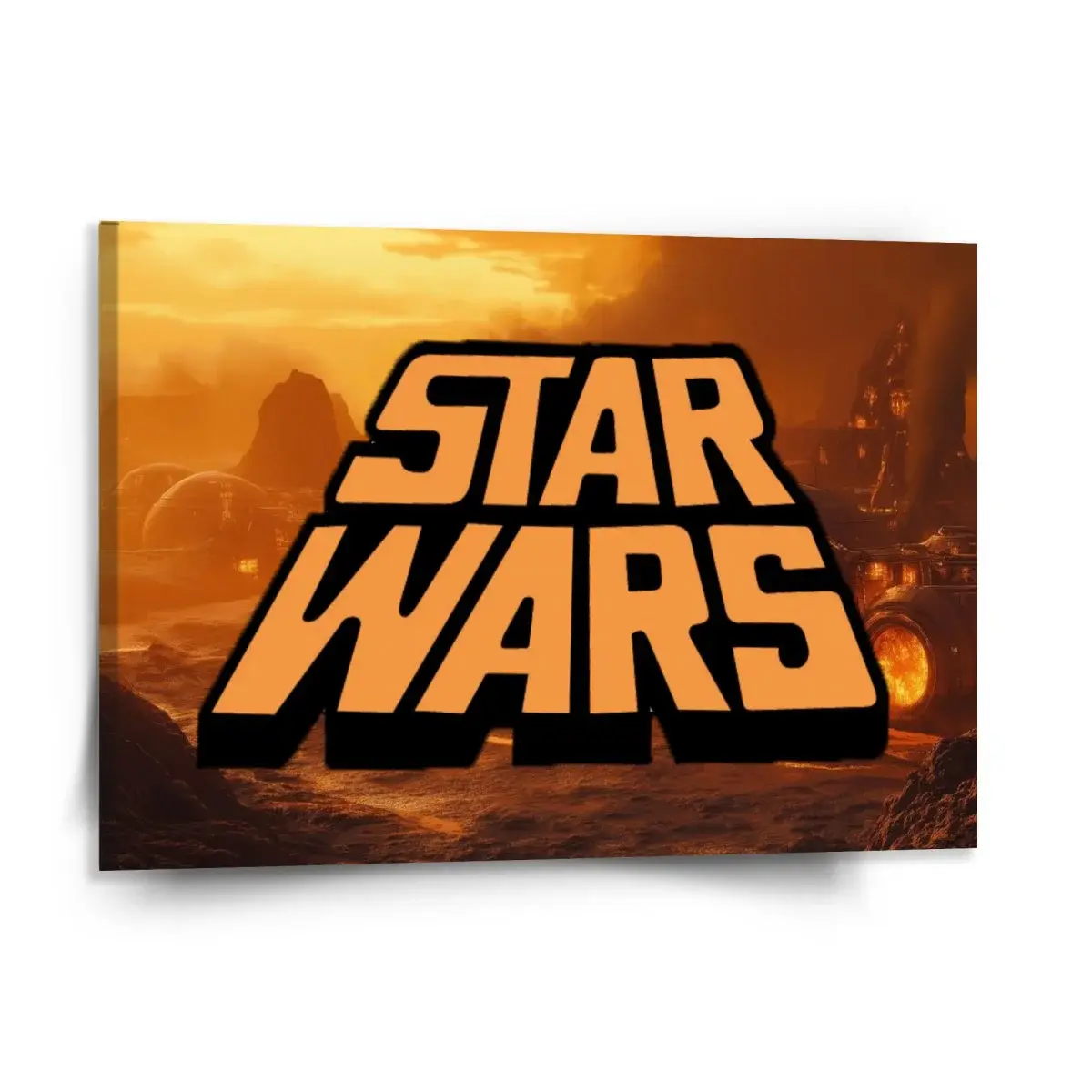 Obraz Star Wars Lávová planeta - 150x110 cm