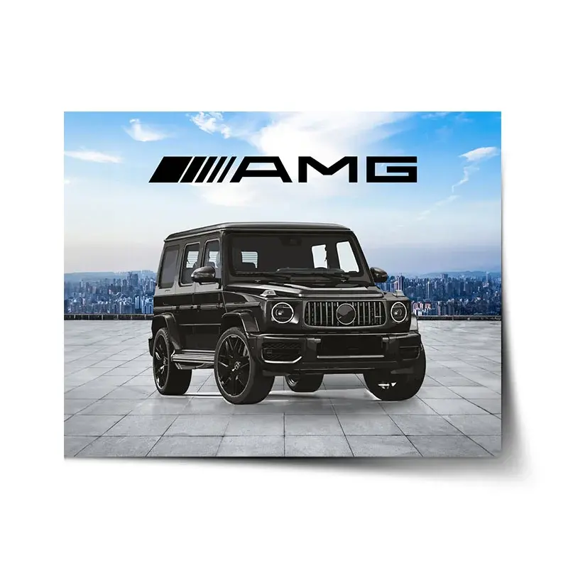 Plakát AMG auto - 60x40 cm