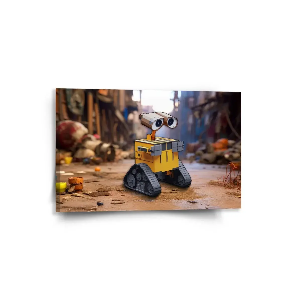 Obraz Wall-E robot Město - 60x40 cm