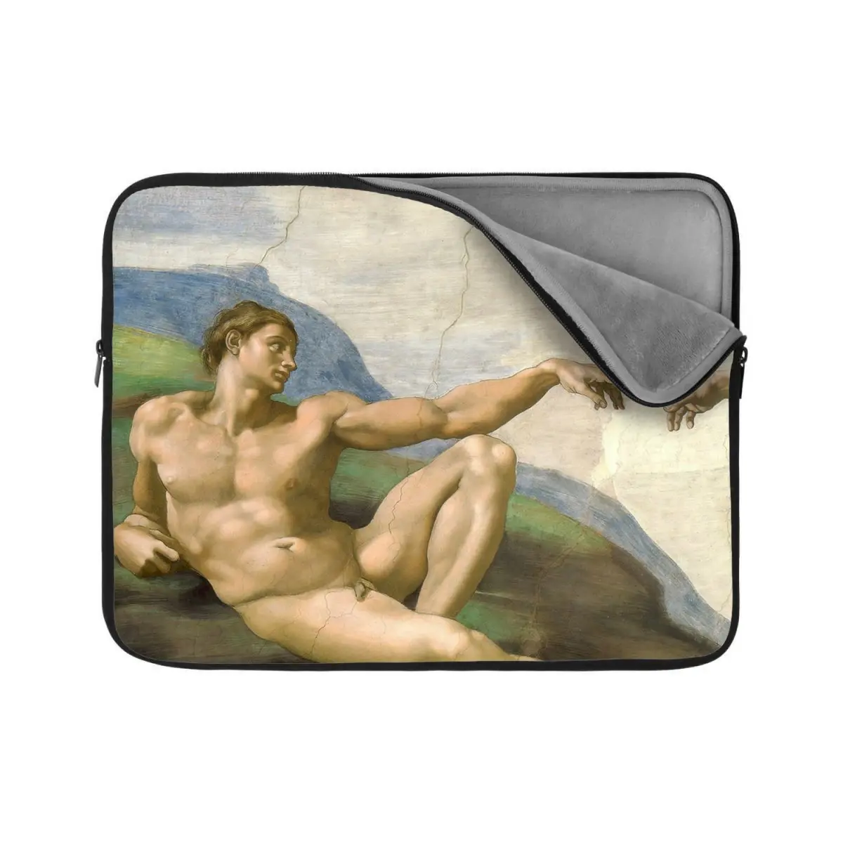 Obal na notebook Stvoření Adama - Michelangelo Buonarroti - 17"