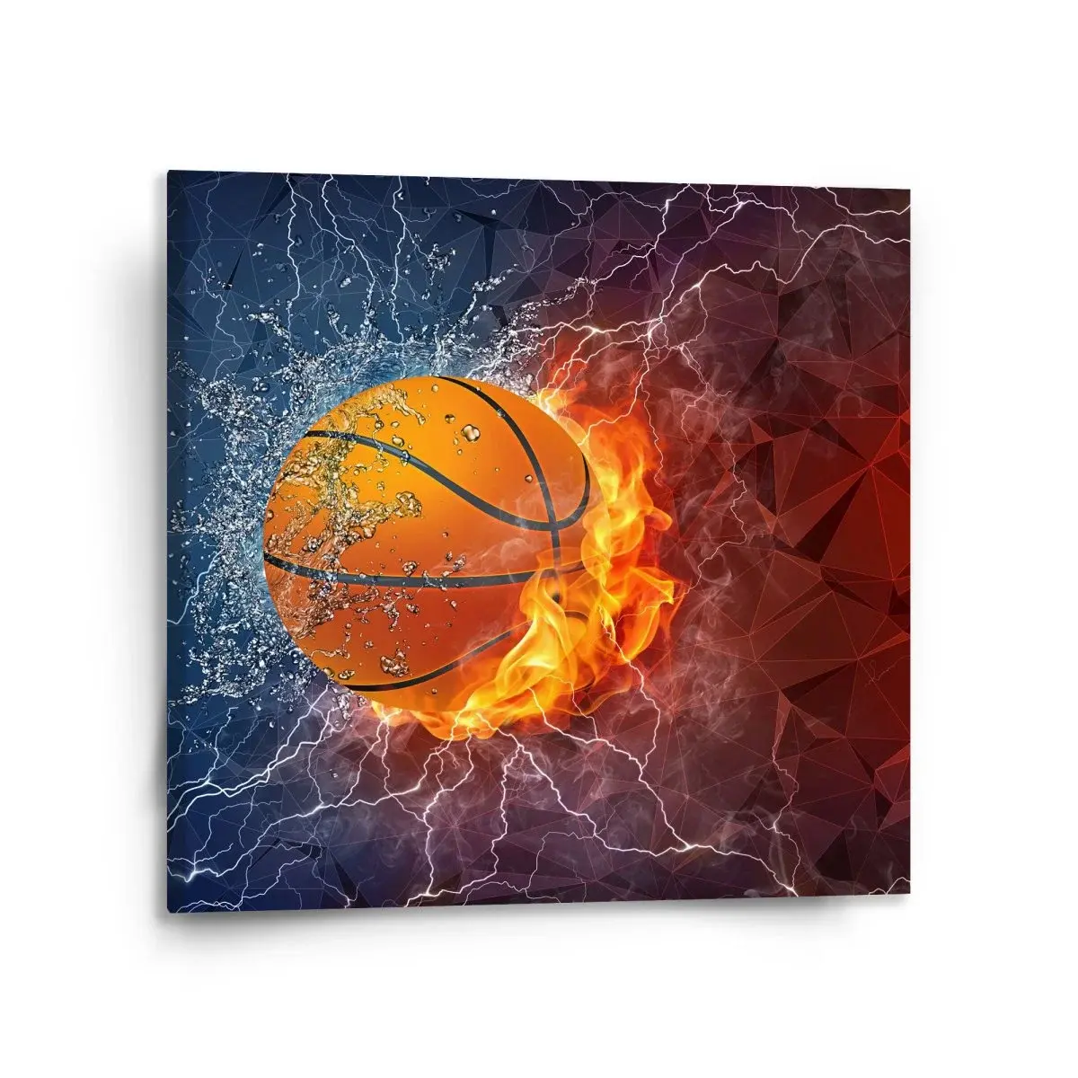 Obraz Basketbalový míč - 110x110 cm