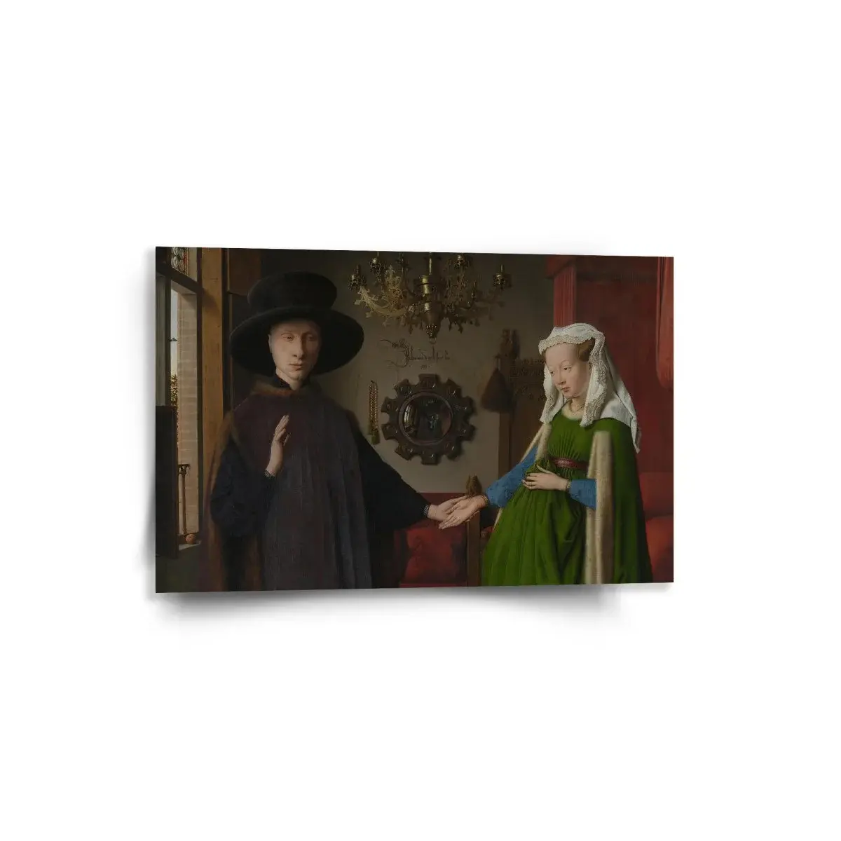 Obraz Svatba manželů - Jan van Eyck - 60x40 cm