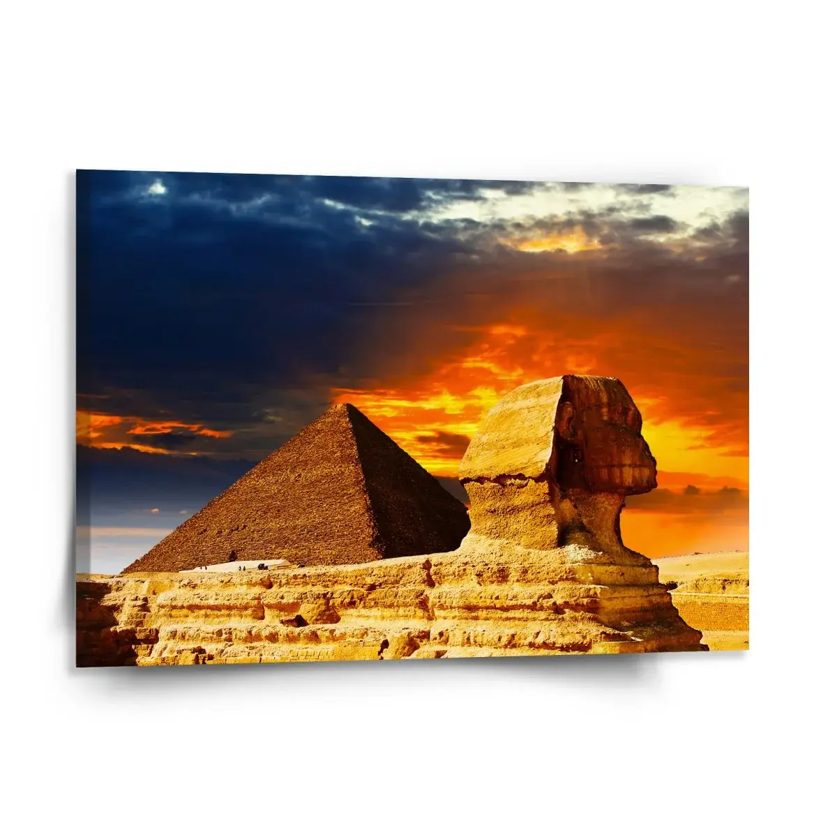 Obraz Pyramidy - 150x110 cm