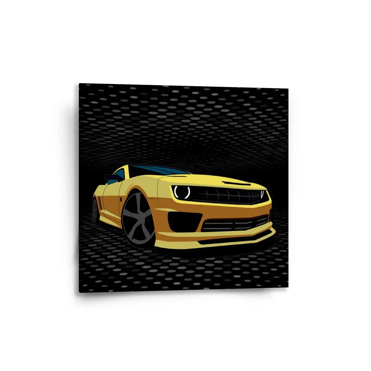 Obraz Chevrolet Camaro Puntíky - 50x50 cm