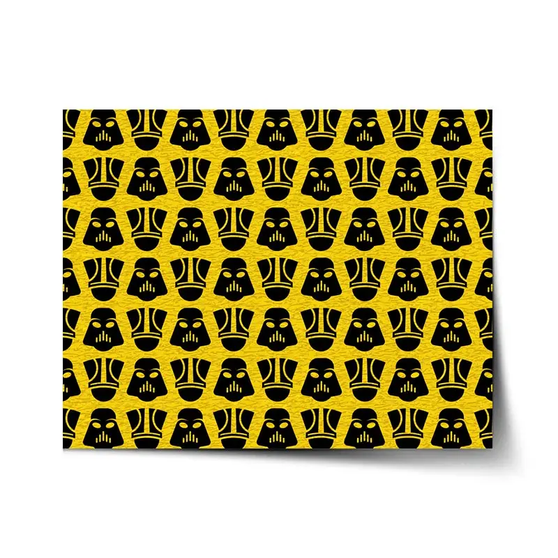 Plakát Star Wars Stormtroopeři Pattern na žluté - 90x60 cm