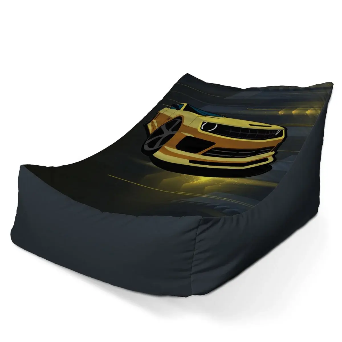 Sedací vak Lounge Chevrolet Camaro Pruhy - 120 x 100 x 80 cm