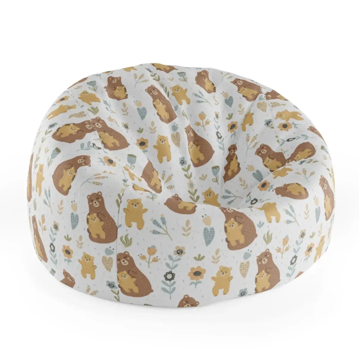 Sedací vak Cocoon Medvědi - 75 x 45 x 35 cm
