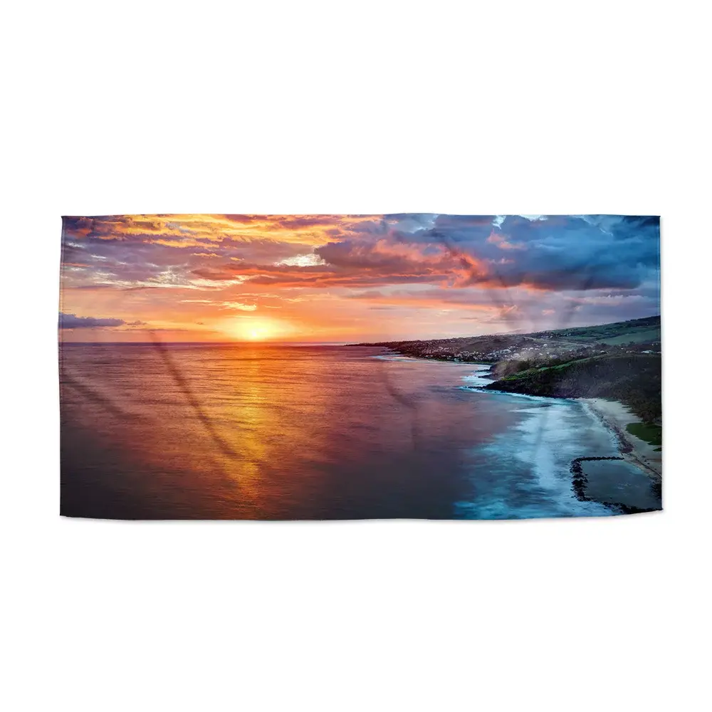 Ručník Západ slunce nad mořem - 30x50 cm