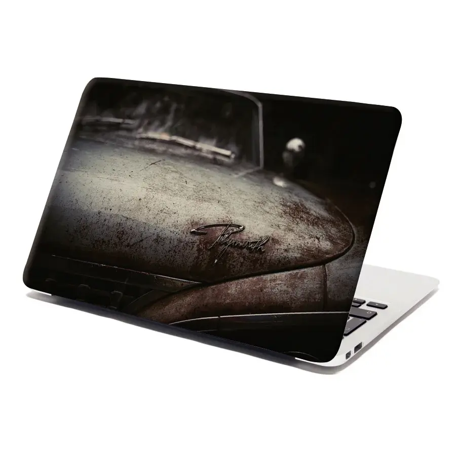 Samolepka na notebook Veterán Plymouth - 29x20 cm