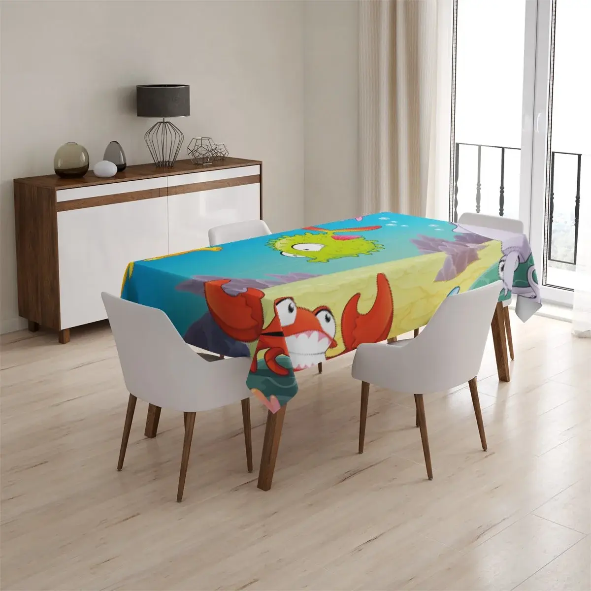 Ubrus Podmořský svět 2 - 90x90 cm