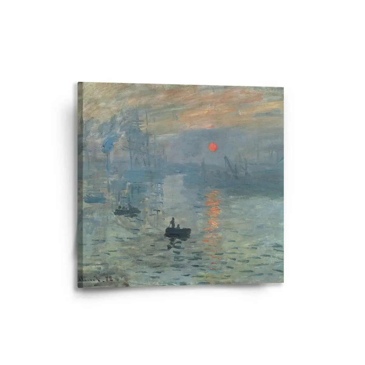 Obraz Imprese, východ slunce - Claude Monet - 50x50 cm
