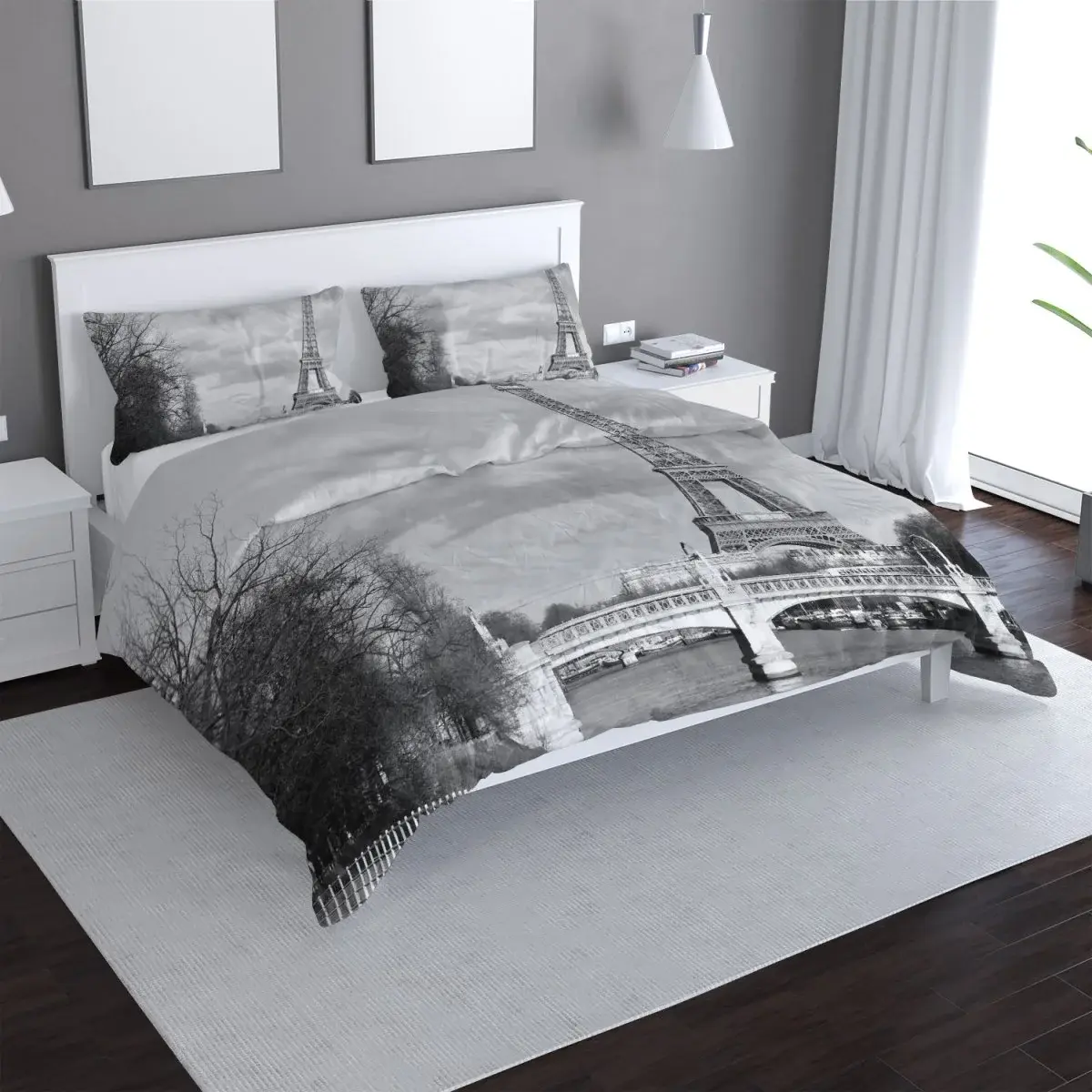 Povlečení Eiffelova věž 5 - 140x200 / 90x70