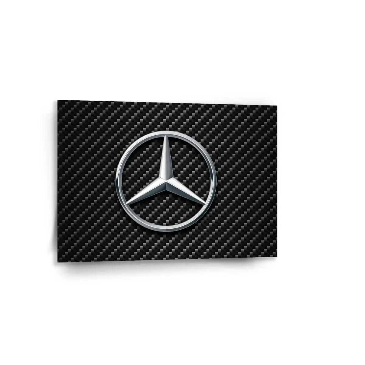 Obraz Logo 4 Carbon - 90x60 cm