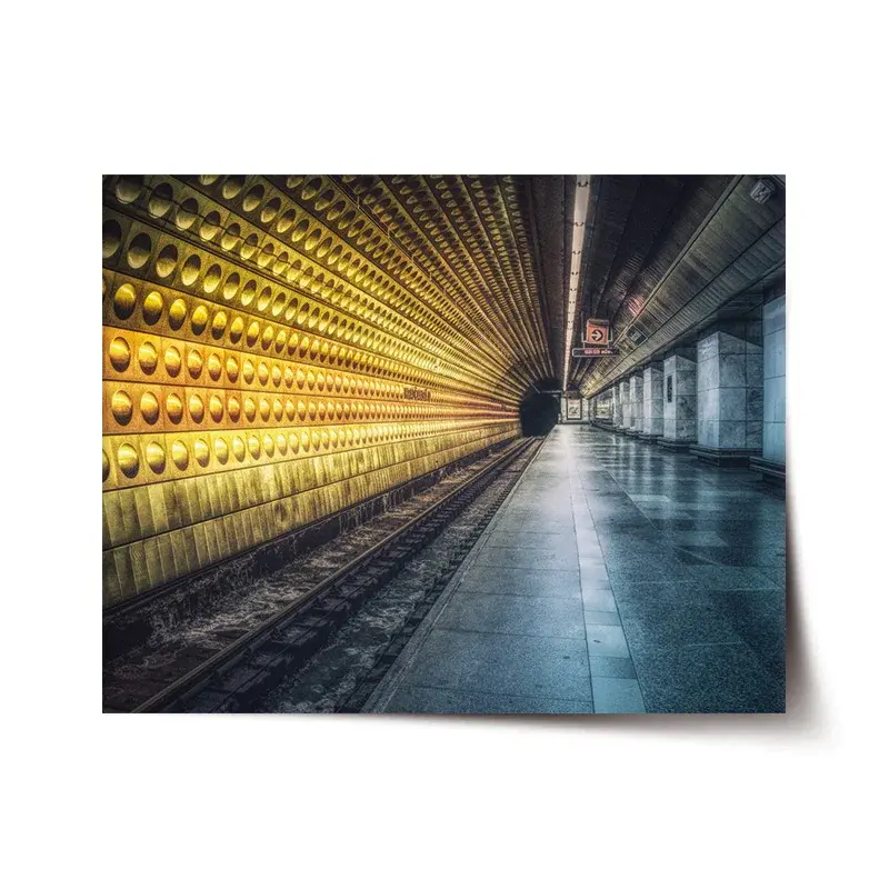 Plakát Pražské metro - 90x60 cm