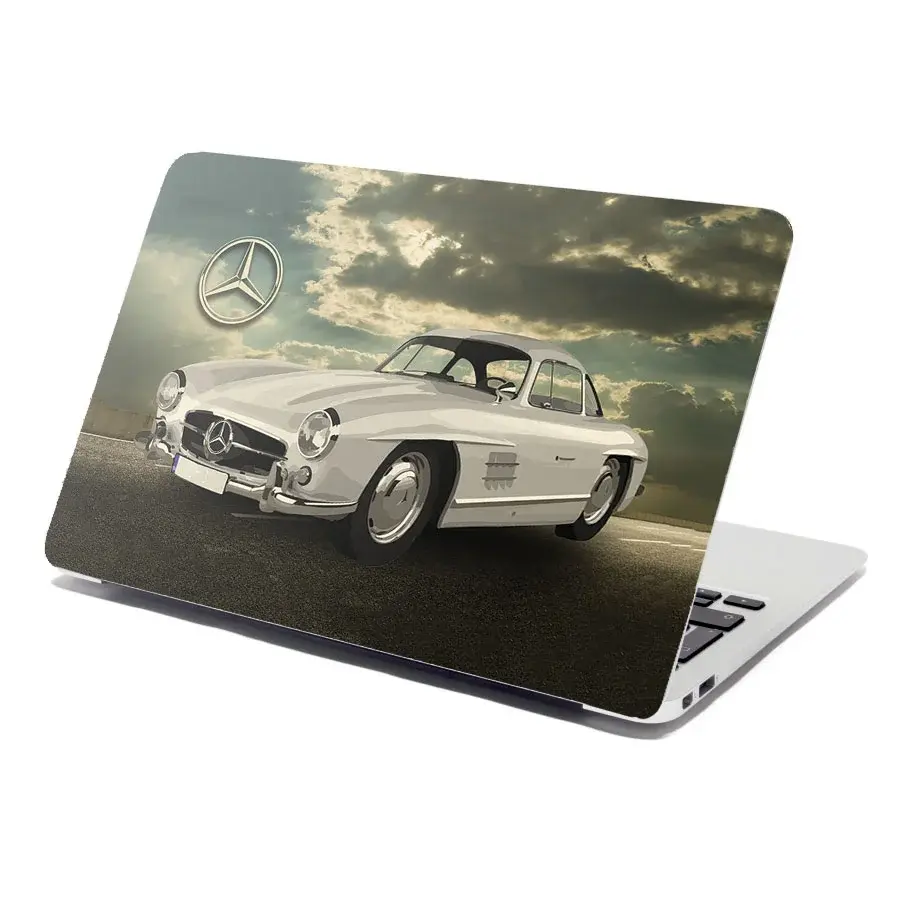 Samolepka na notebook Mercedes-Benz 300 SL Na silnici - 29x20 cm