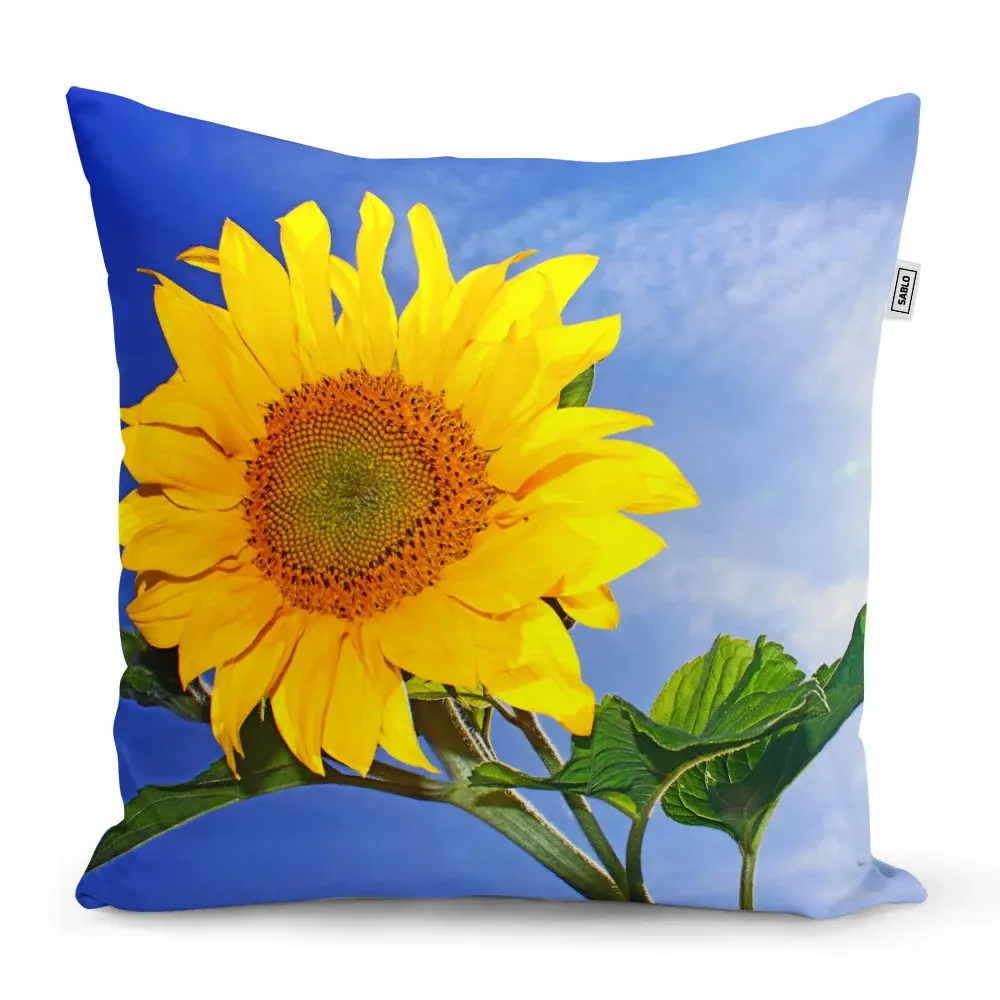 Polštář Slunečnice 2 - 50x50 cm