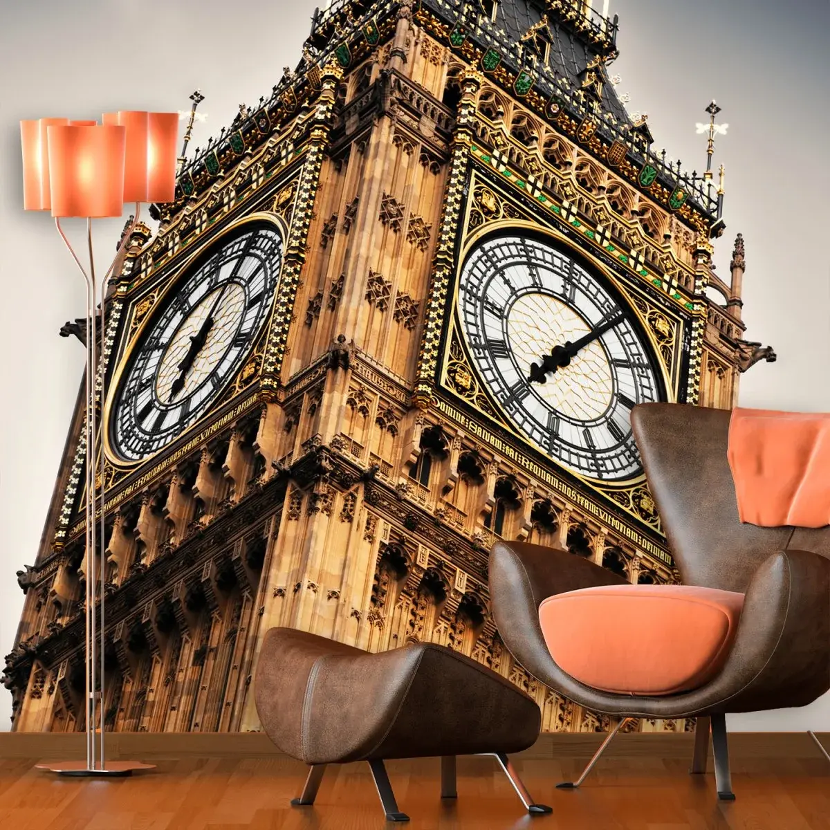 Tapeta Clock tower - 336x220 cm