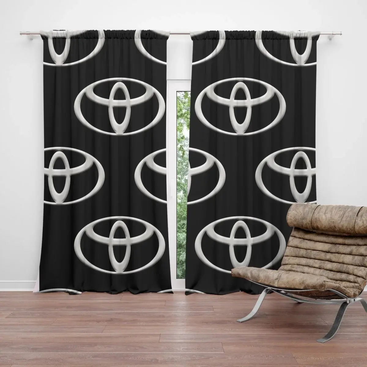 Závěs Toyota Pattern: 2ks 140x250cm