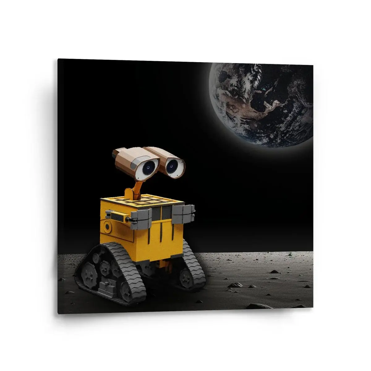 Obraz Wall-E robot Měsíc - 110x110 cm