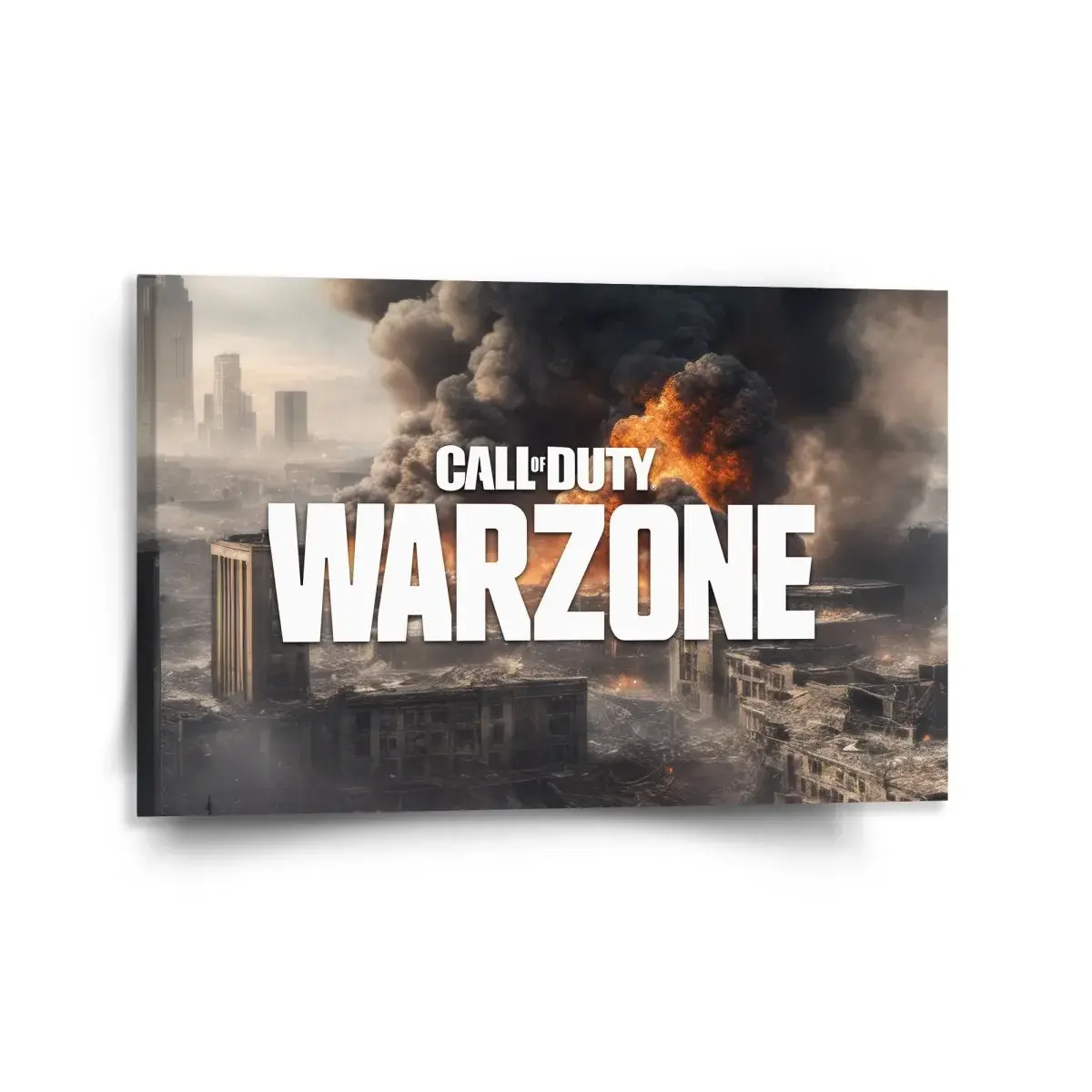 Obraz Call of Duty Warzone - město - 120x80 cm