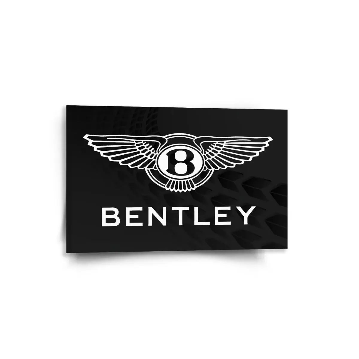 Obraz Logo Bentley Černý - 60x40 cm