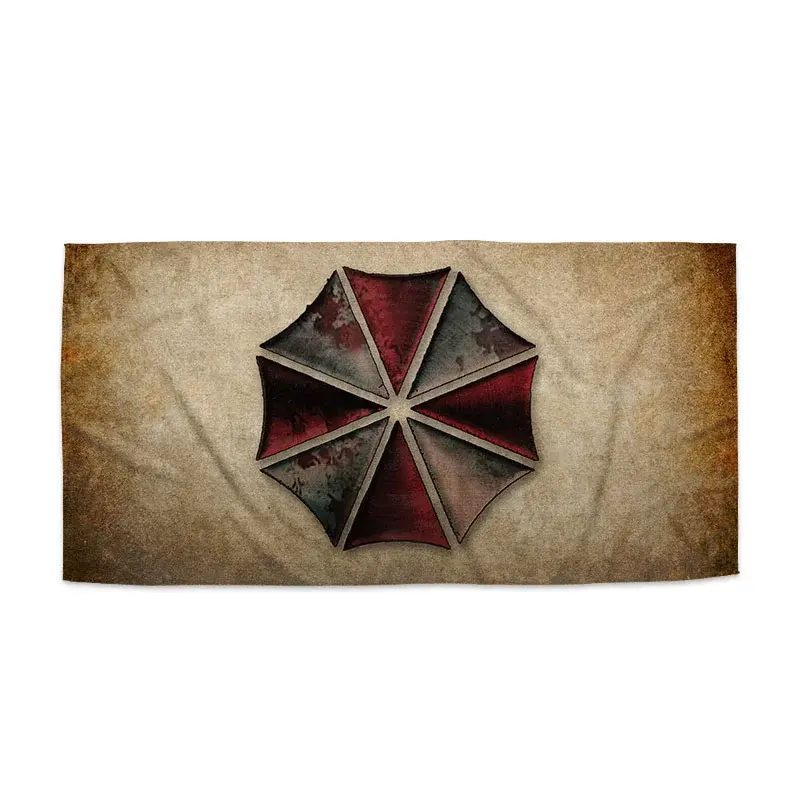 Ručník Resident Evil Umbrella Corporation Vintage - 70x140 cm