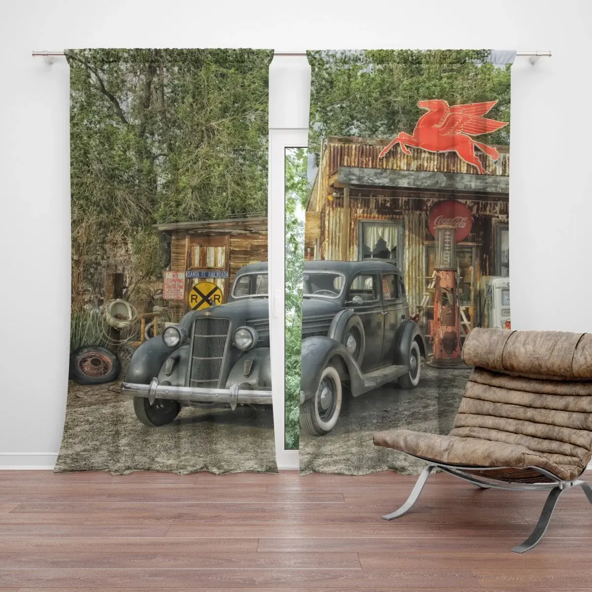 Závěs Veterán 3: 2ks 140x250cm