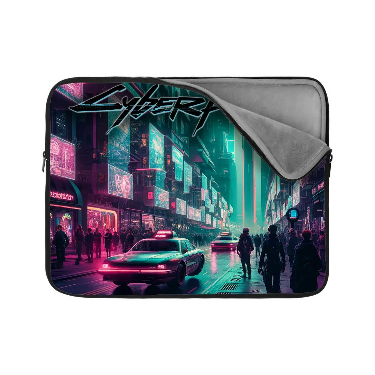 Obal na notebook Cyberpunk 2077 Město - 13"