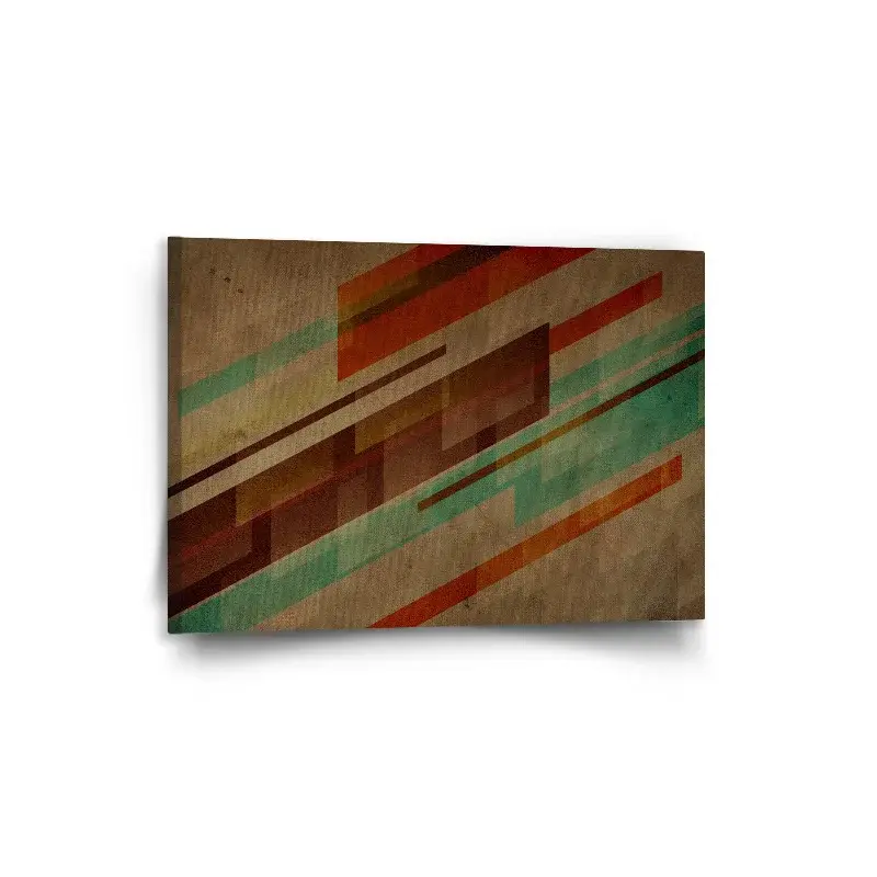Obraz Hnědá abstrakce - 90x60 cm