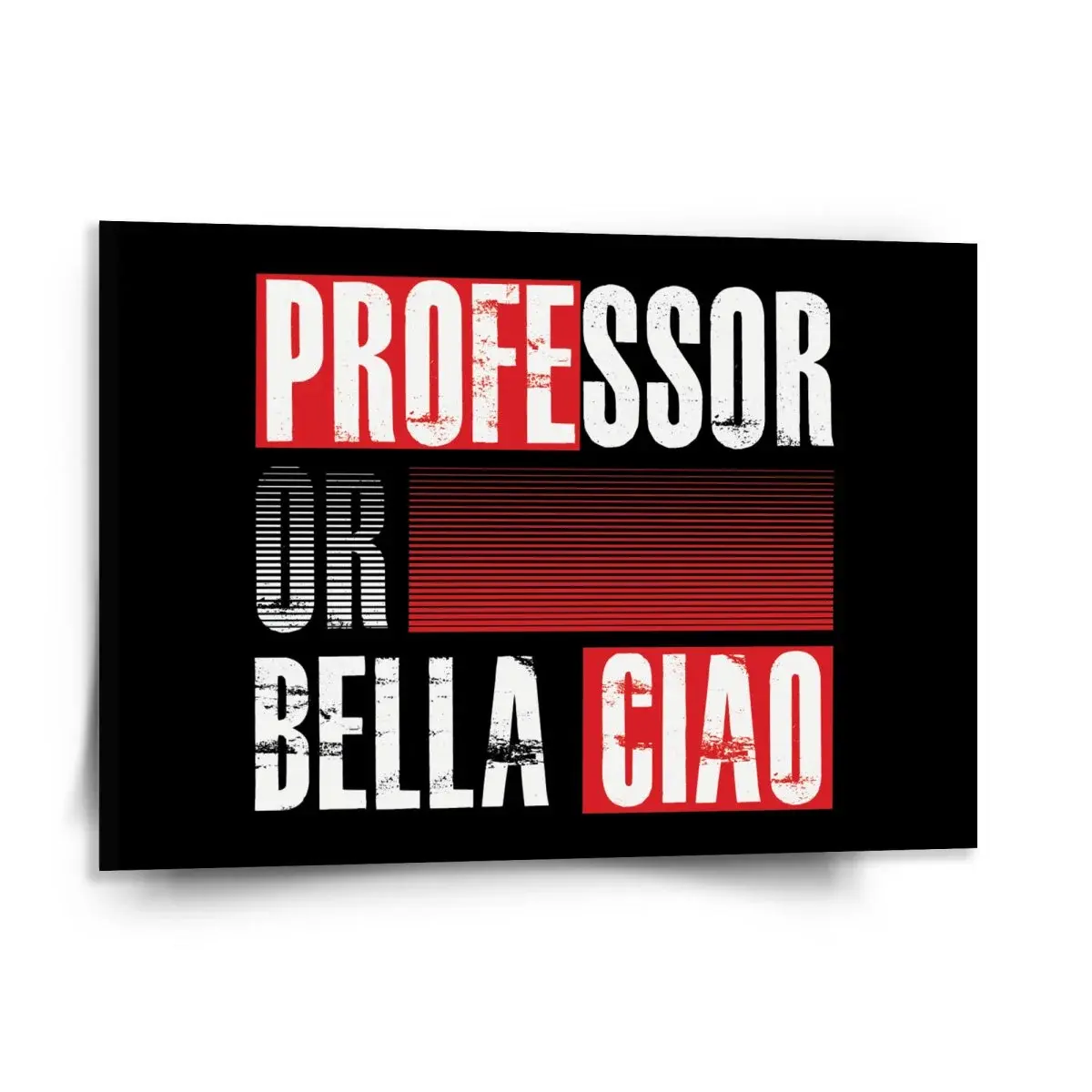 Obraz La Casa de Papel Professor or Bella Ciao motiv 3 - 150x110 cm