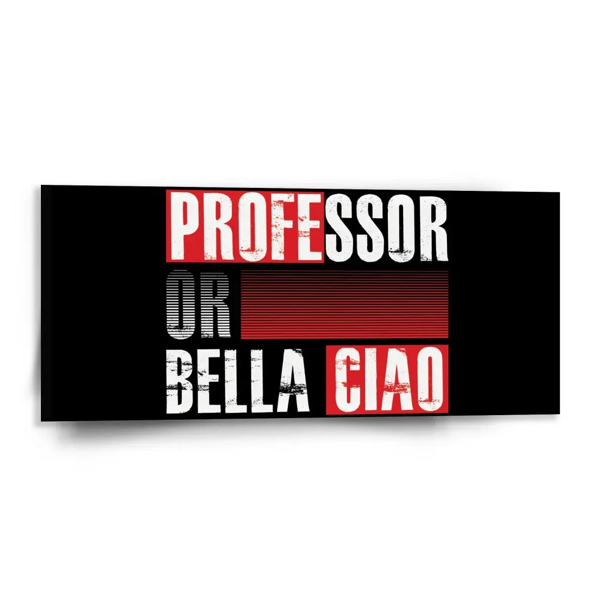 Obraz La Casa de Papel Professor or Bella Ciao motiv 3 - 110x50 cm