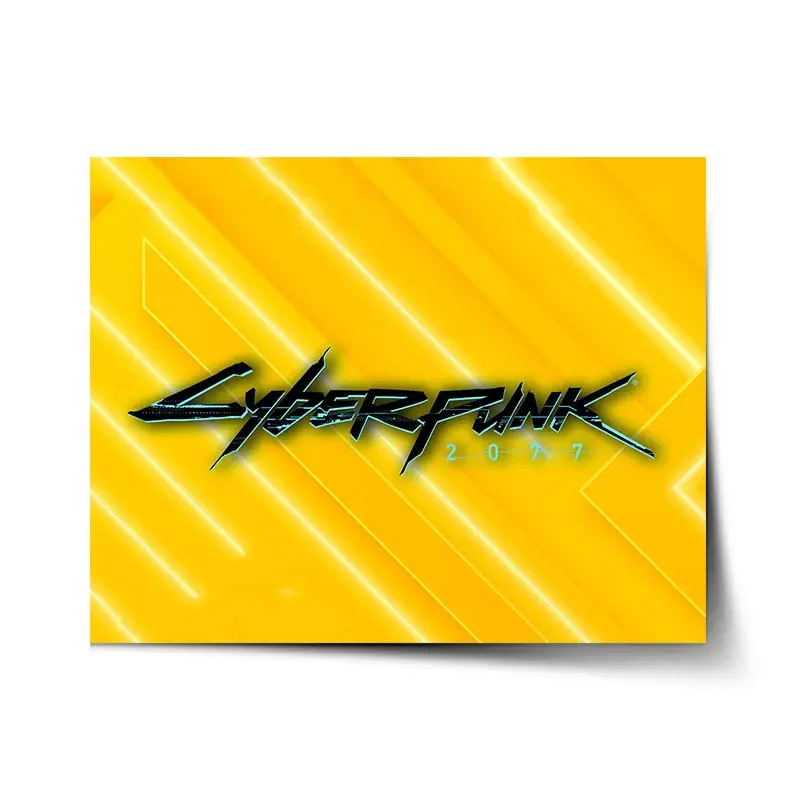 Plakát Cyberpunk 2077 Žlutý - 60x40 cm