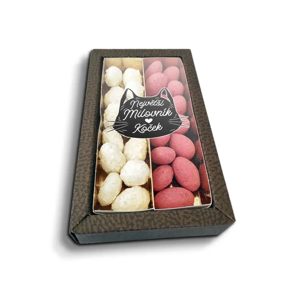 Mandle v čokoládě Největší milovník koček - 2x 80g
