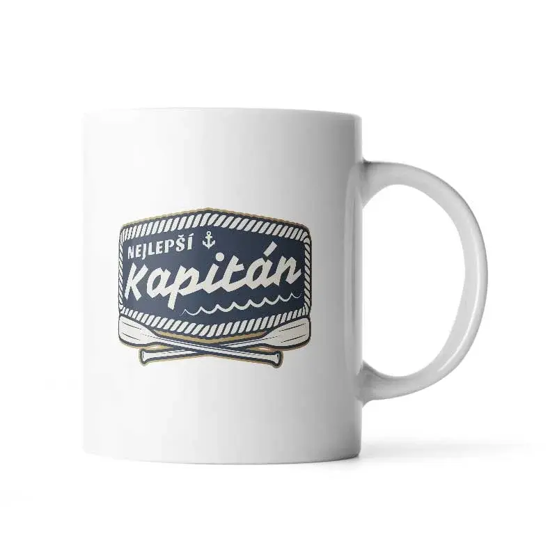 Hrnek Nejlepší kapitán - 330 ml - standard