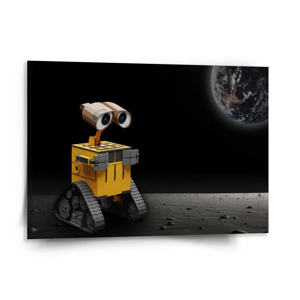 Obraz Wall-E robot Měsíc - 150x110 cm
