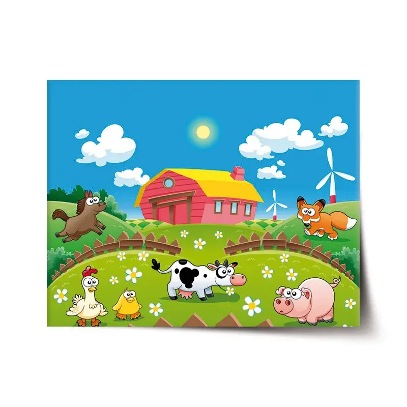 Plakát Farma - 120x80 cm