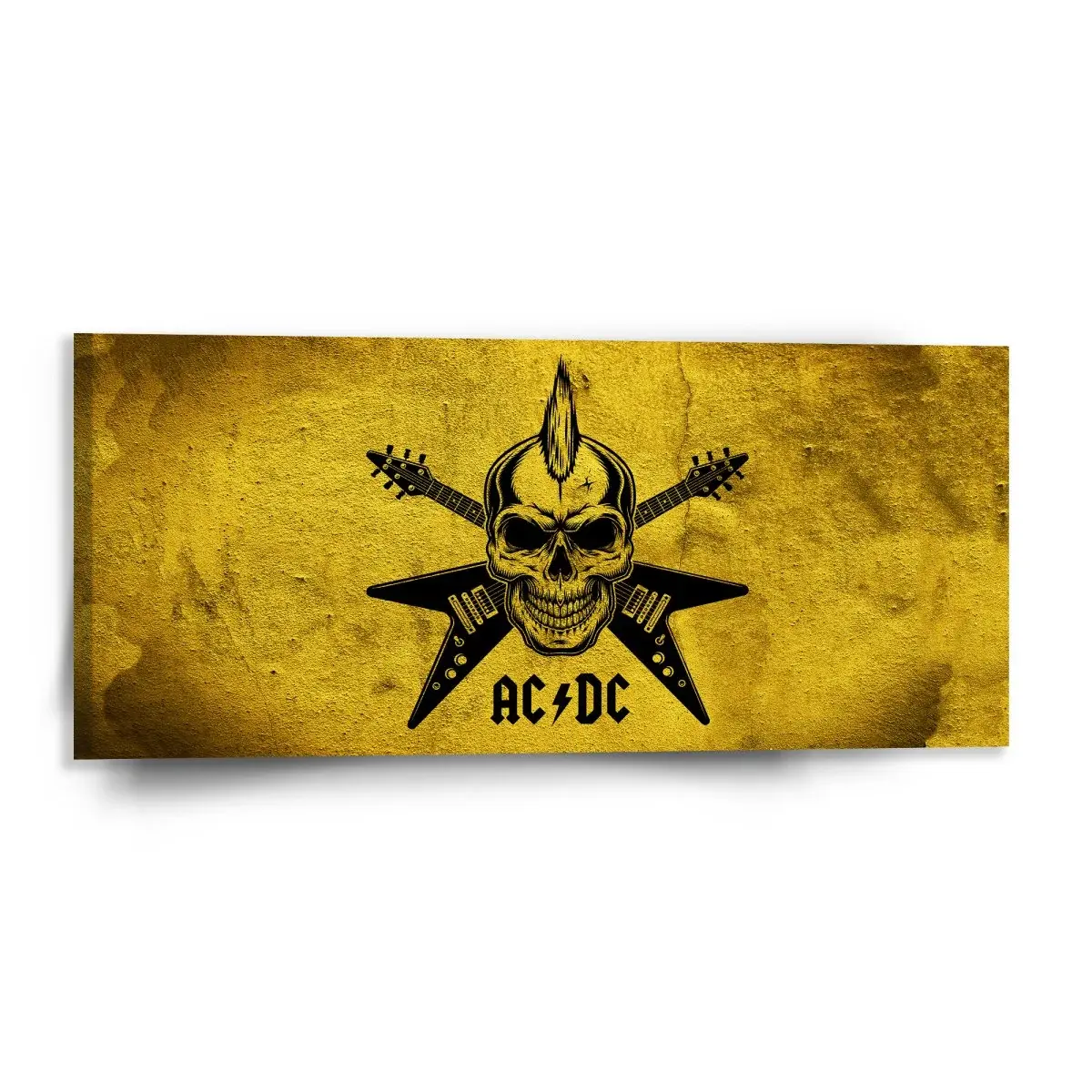 Obraz ACDC Lebka - 110x50 cm