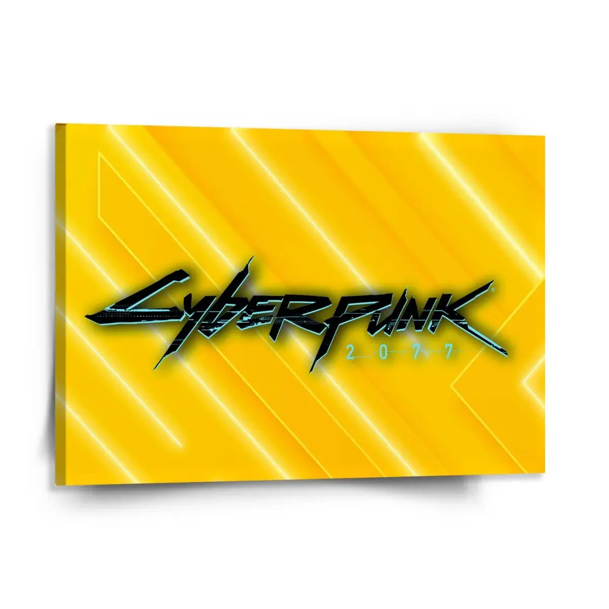 Obraz Cyberpunk 2077 Žlutý - 150x110 cm