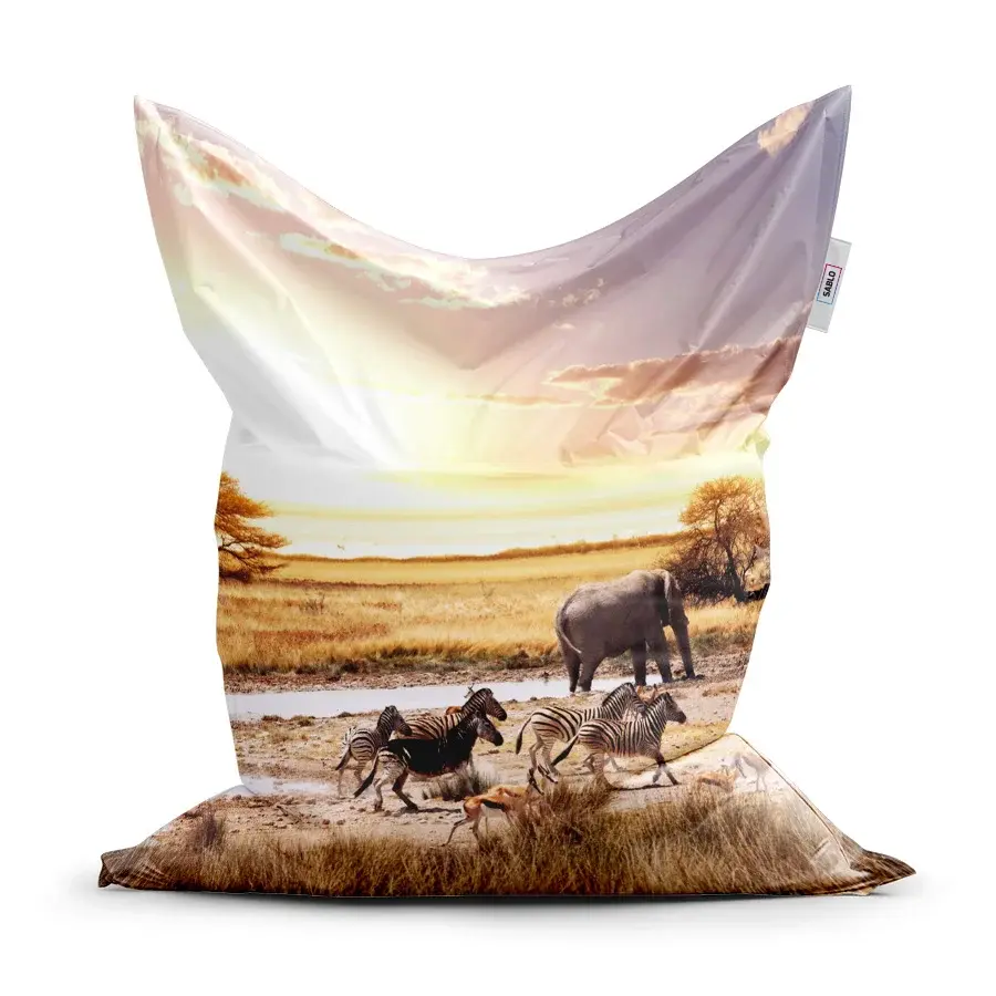 Sedací vak Classic Safari - 200x140 cm
