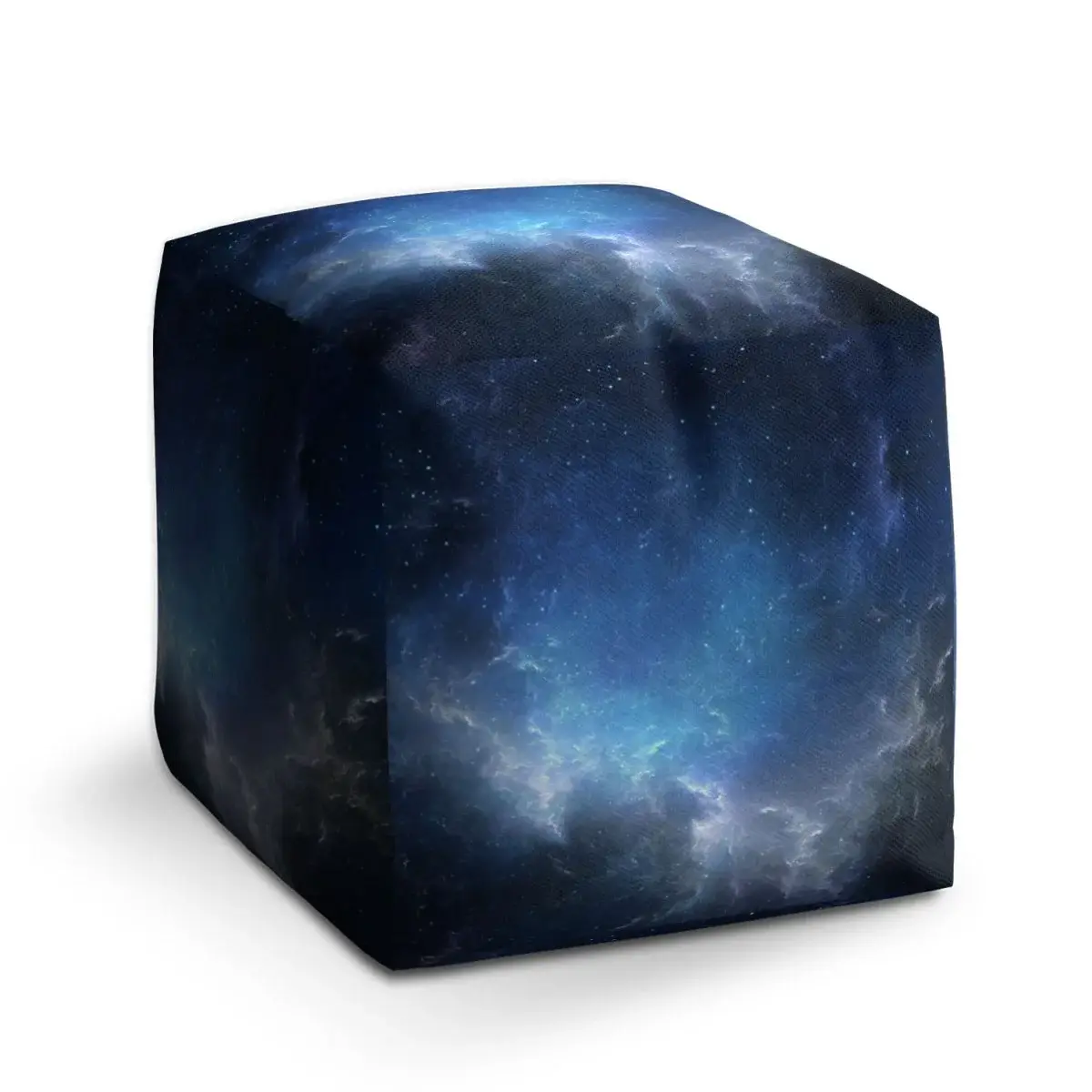 Taburet Cube Hvězdné nebe - 60x60x60 cm