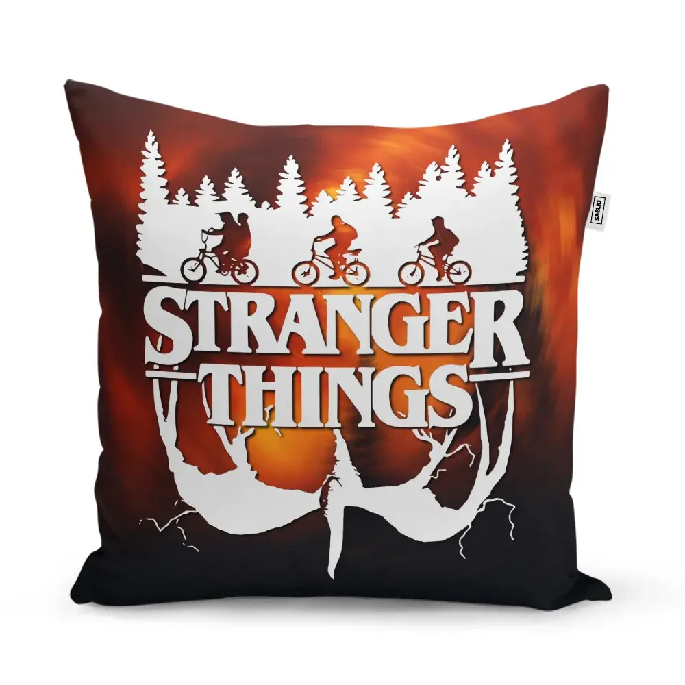 Polštář Stranger Things Glow - 40x40 cm