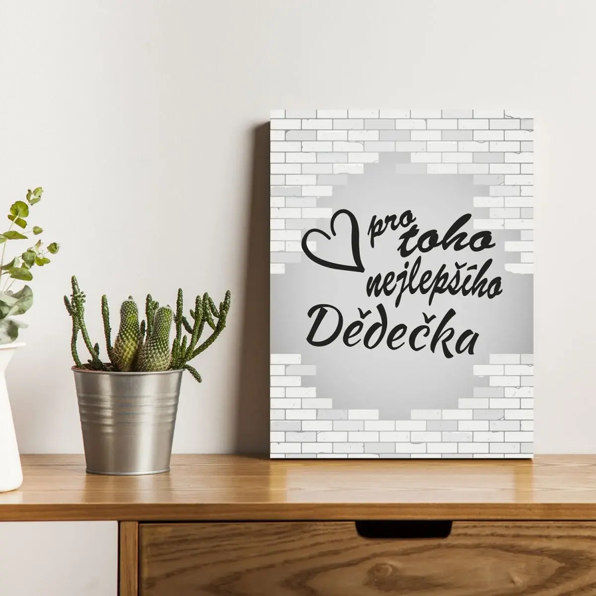 Dárková cedulka Pro toho nejlepšího dědečka: 30x40 cm